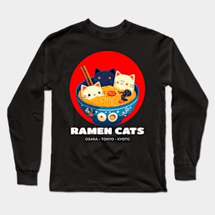 Ramen Cats Long Sleeve T-Shirt